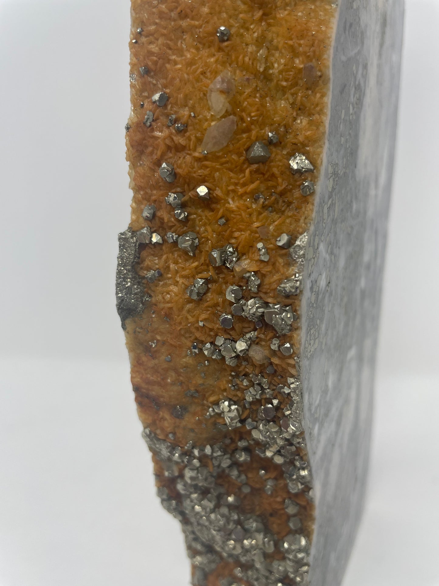 Thousand Eye Jasper with Pyrite and Quartz