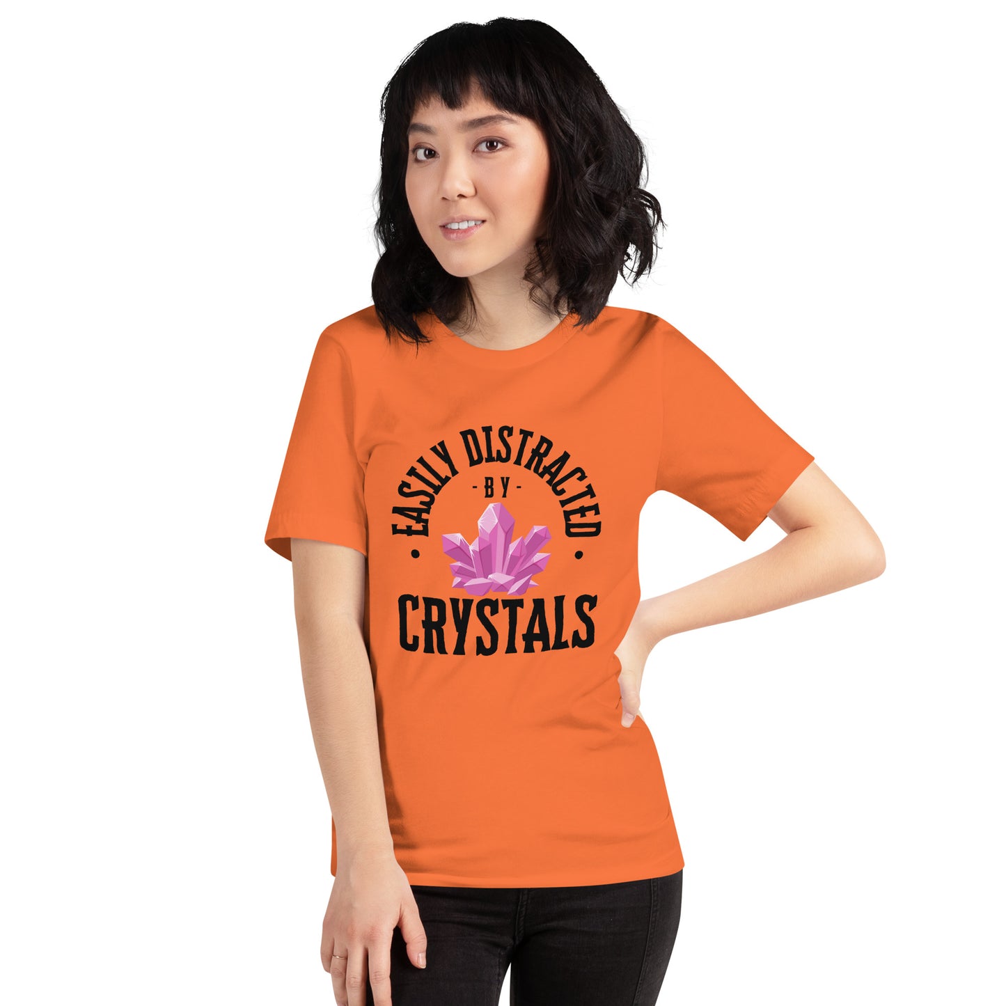 Easily Distracted by Crystals Shirt