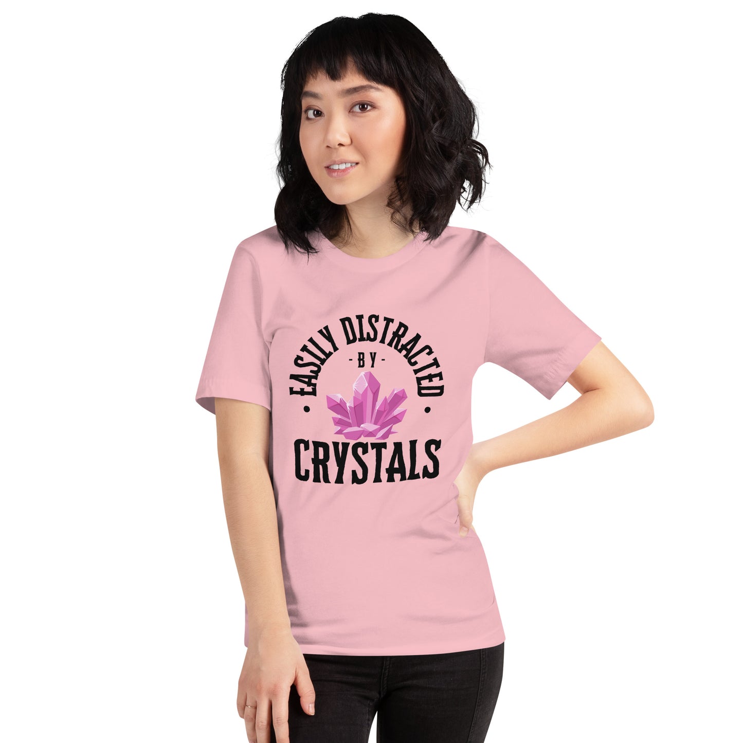 Easily Distracted by Crystals Shirt